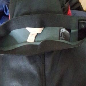 H M Leather pants (As Is)